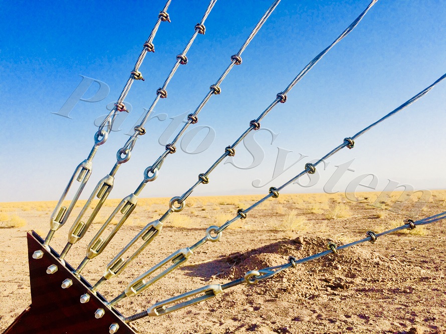 نمونه نصب مهار کش به فونداسیون