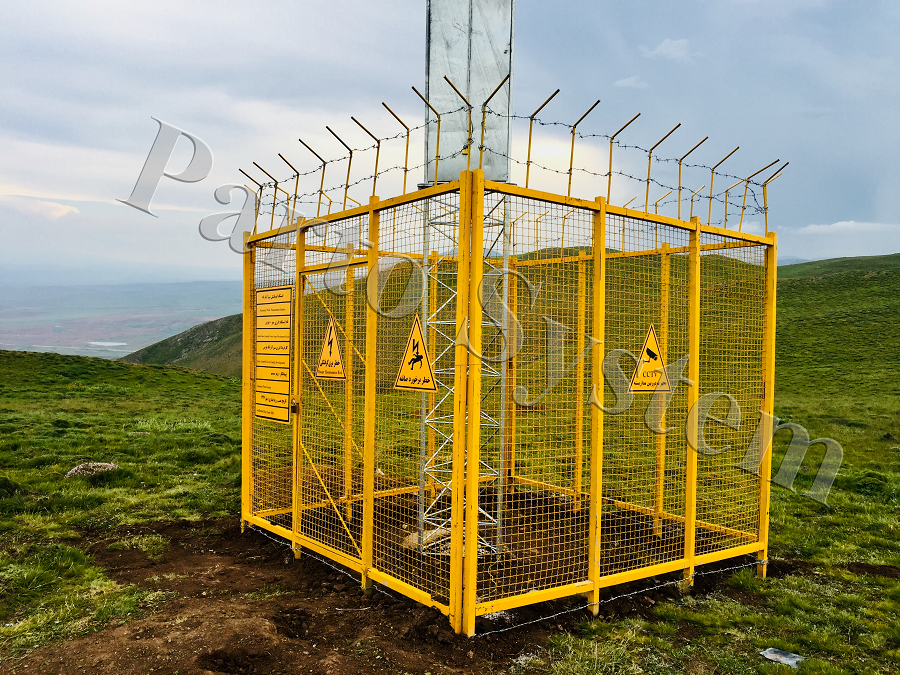 نمونه فنس ساخته شده